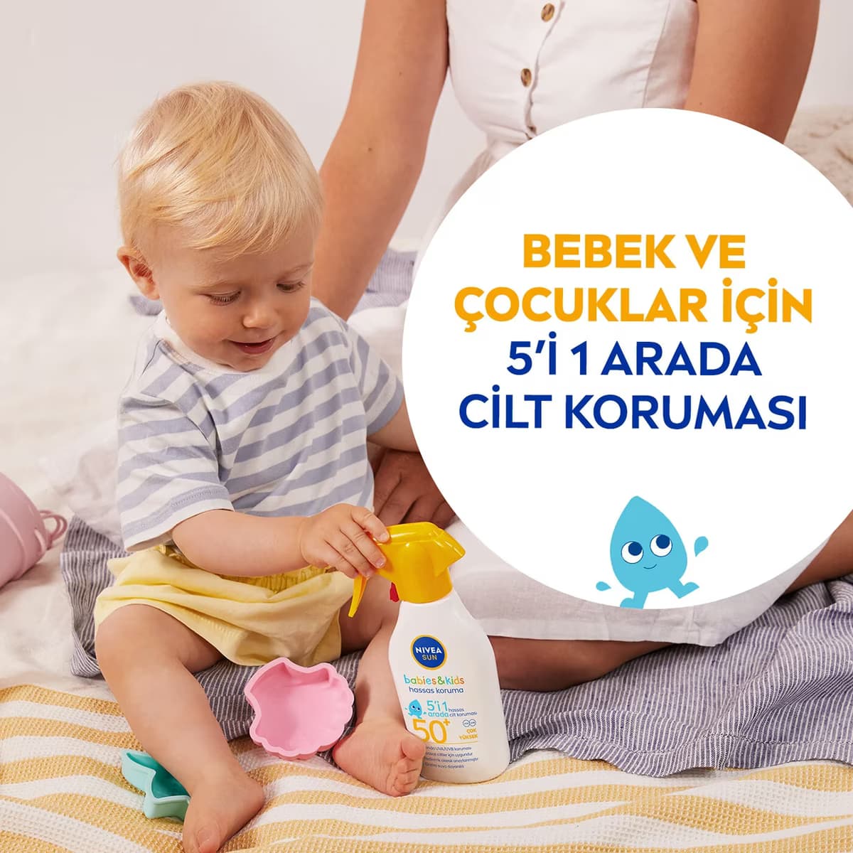 Nivea Sun Bebek Roll-on SPF50+ 50 ml 4