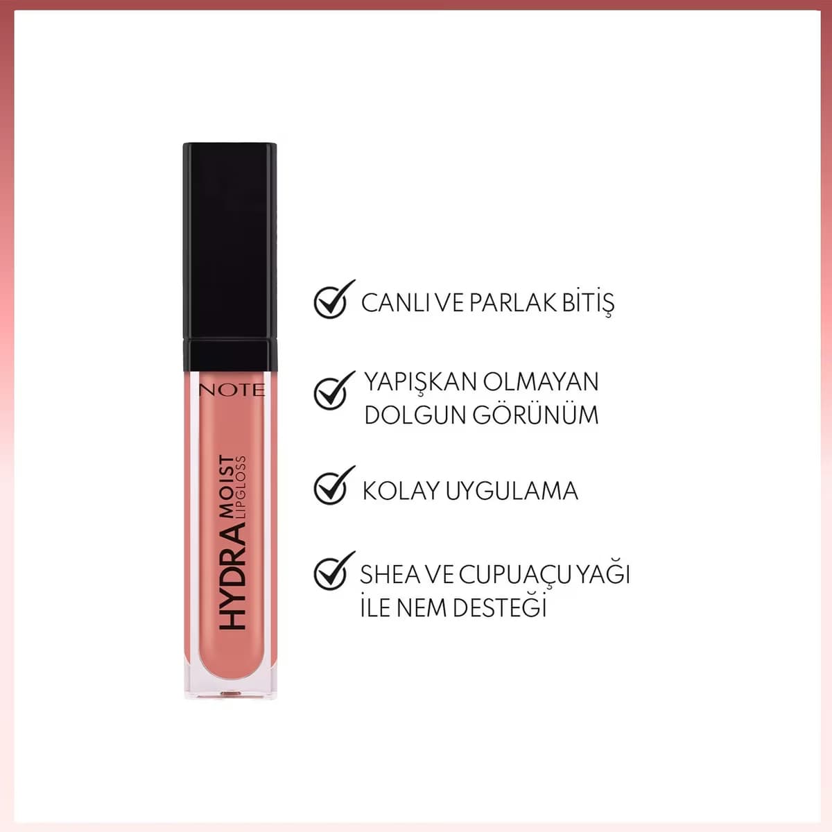 Note Lipgloss Hydramoist 02 3