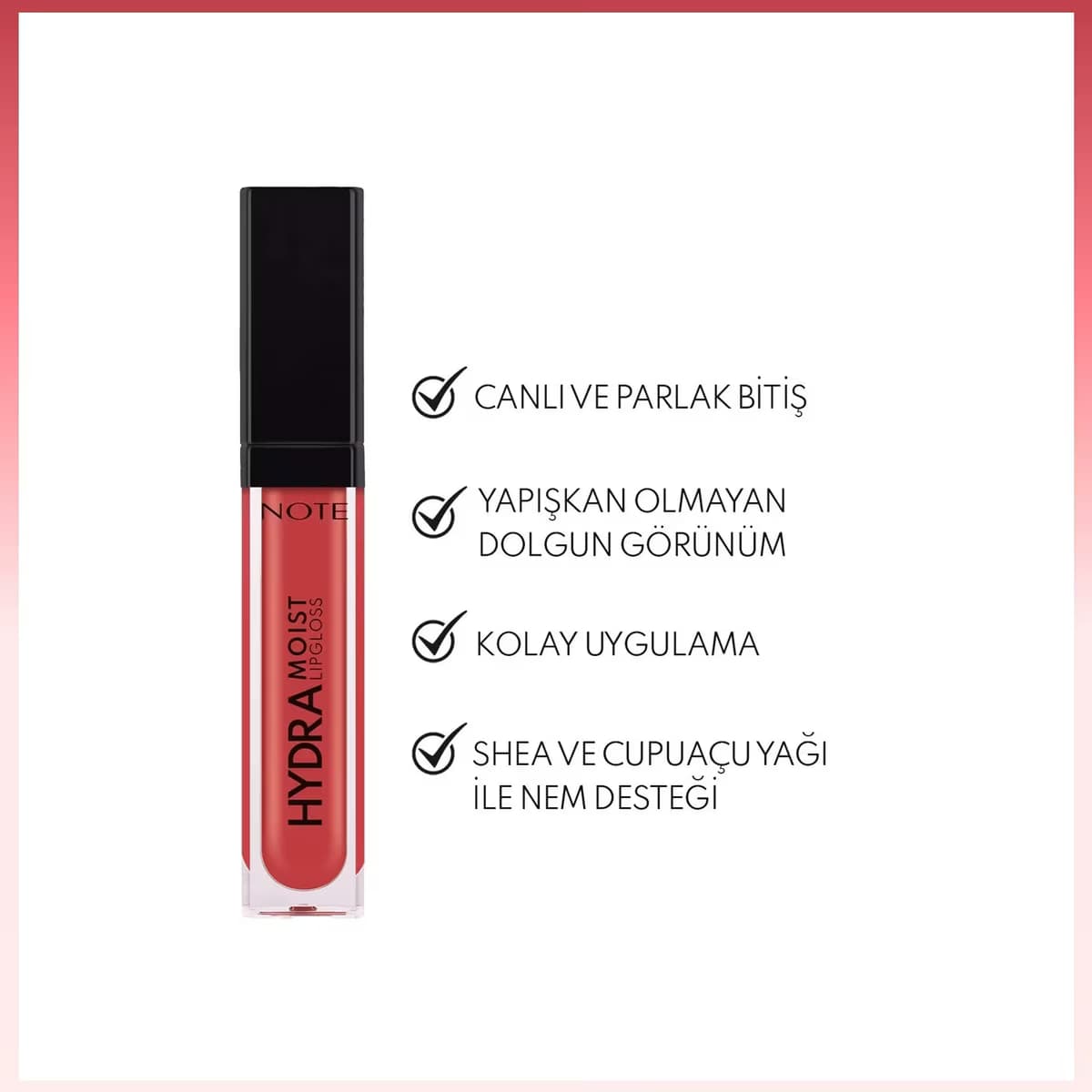 Note Lipgloss Hydramoist 08 3