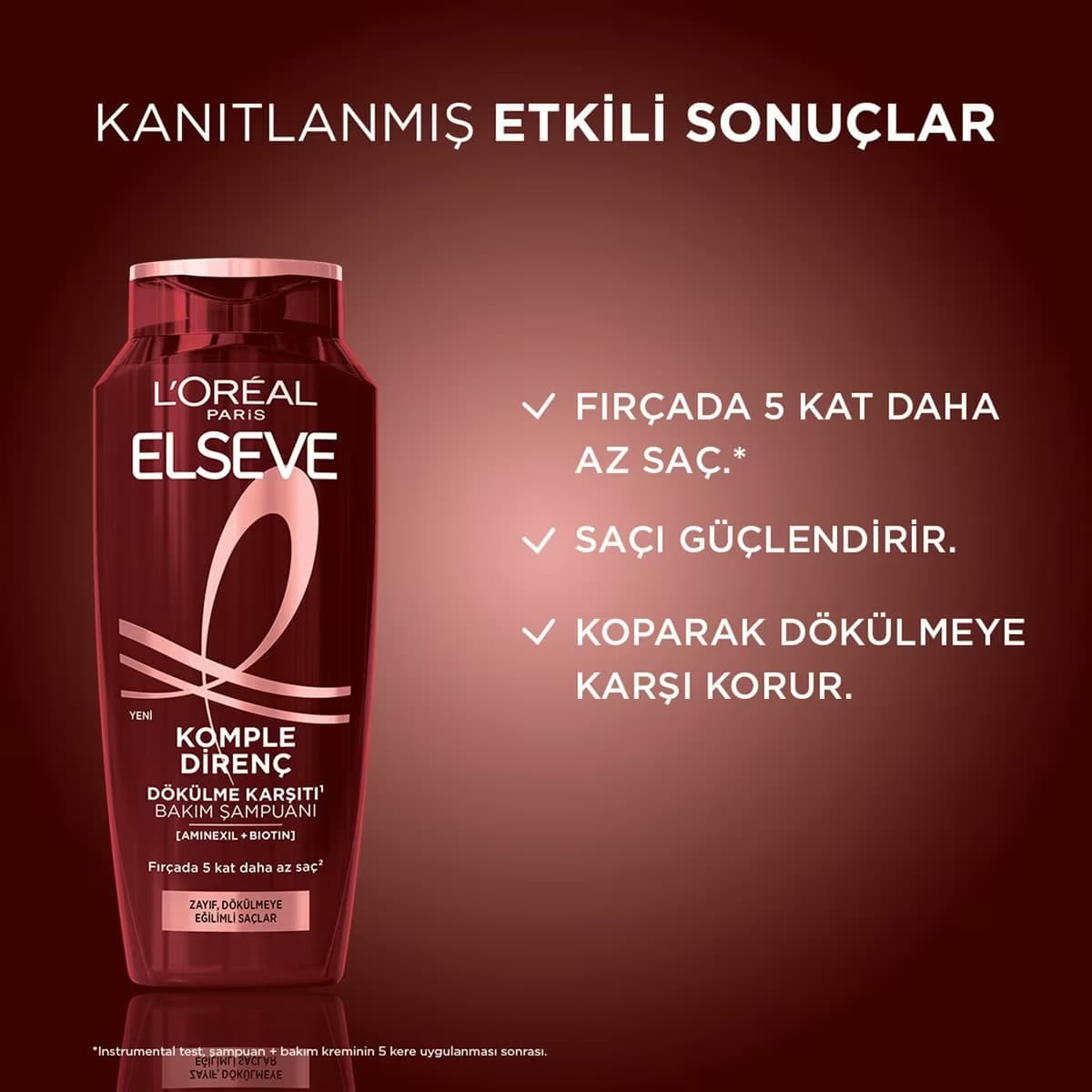 Elseve Şampuan Dökülme Karşıtı 300 ml 5