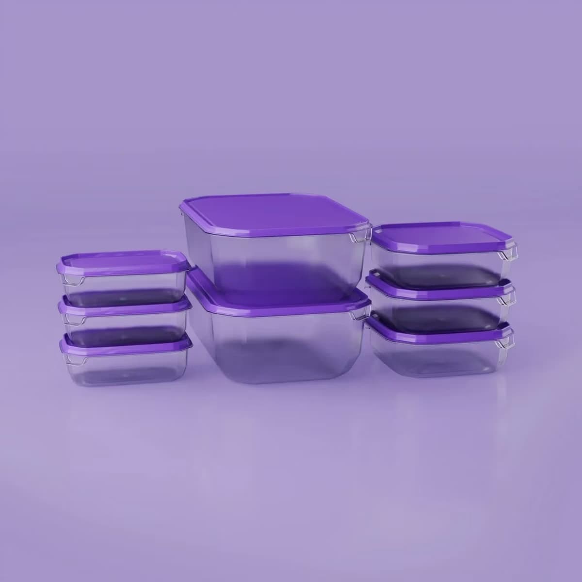 Cozzoni Saklama Kabı Tera Mini Set 8 Parça 2