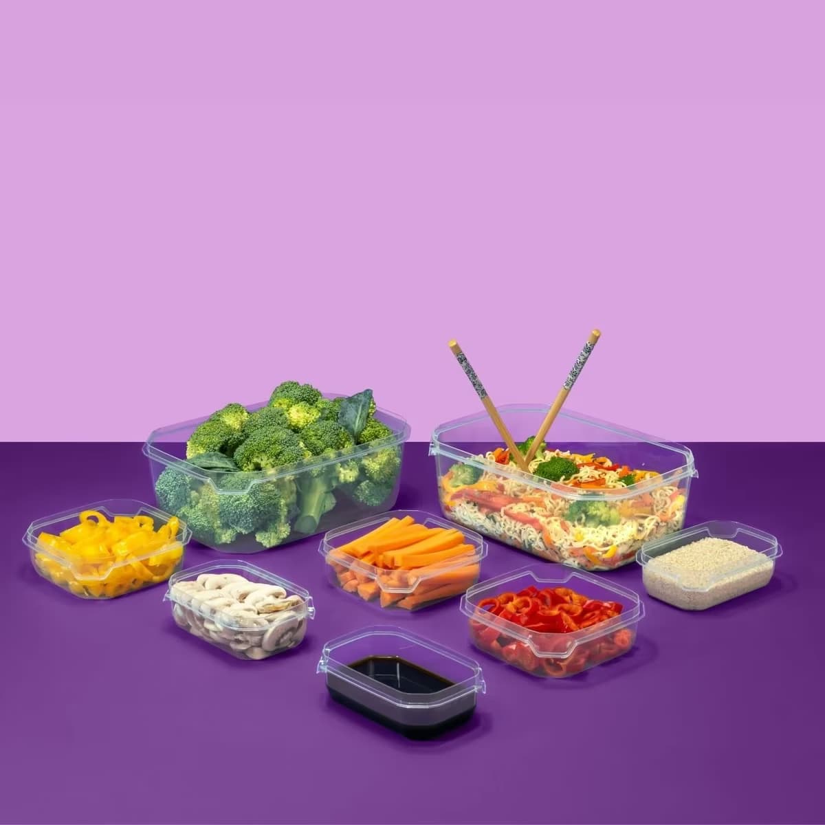Cozzoni Saklama Kabı Tera Mini Set 8 Parça 3