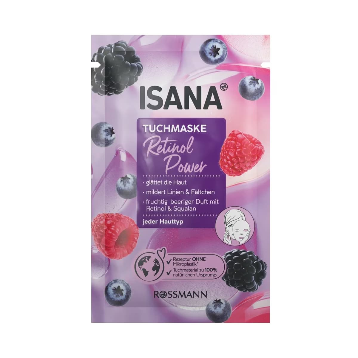 Isana Kağıt Maske Retinol Power