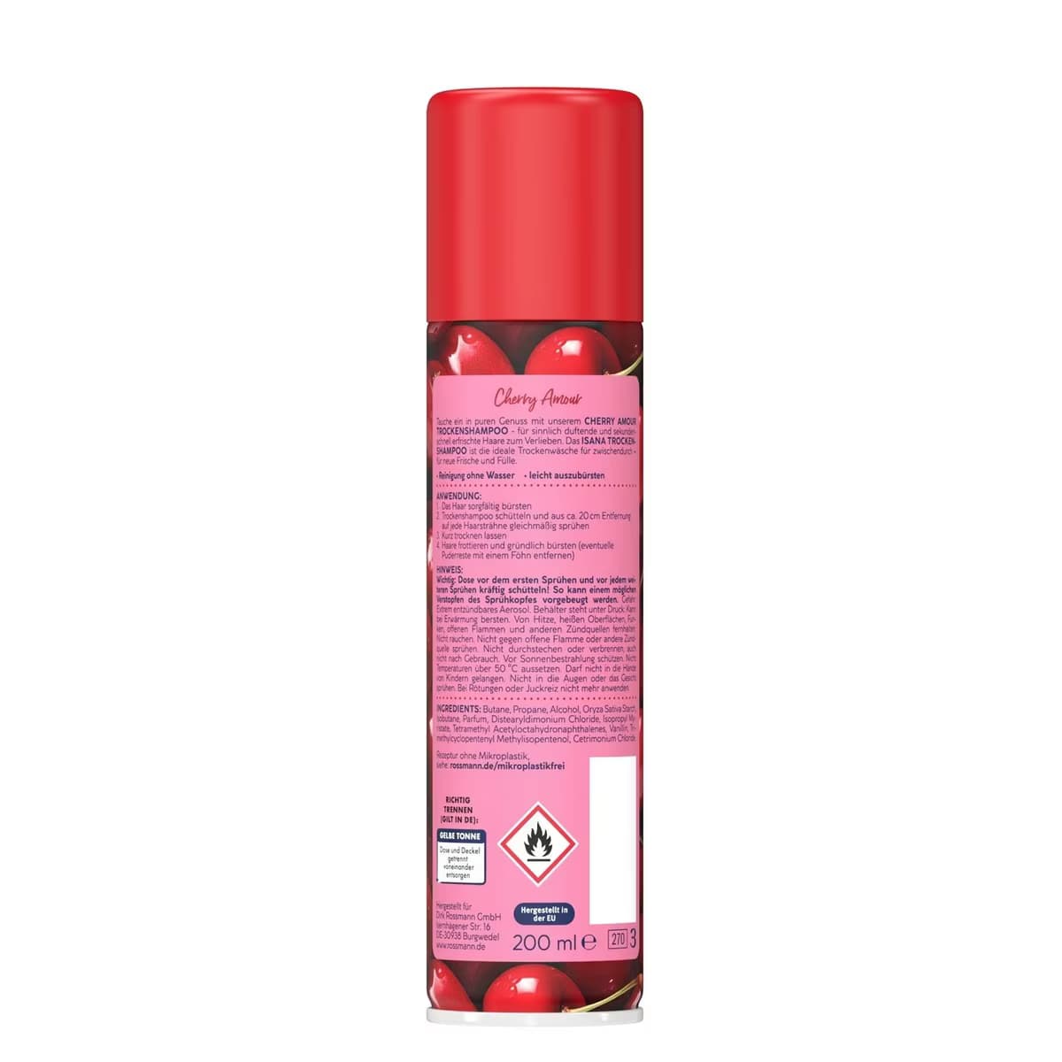 Isana Kuru Şampuan Amour Cherry 200 ml 2