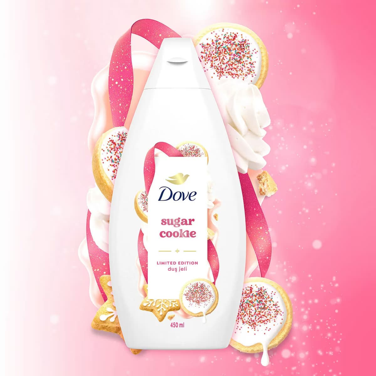 Dove Duş Jeli Sugar Cookie 450 ml 3