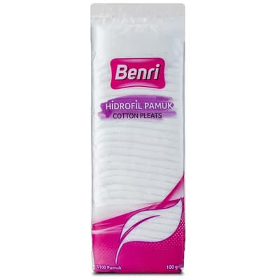 Benri Hidrofil Pamuk 100 gr - Gratis