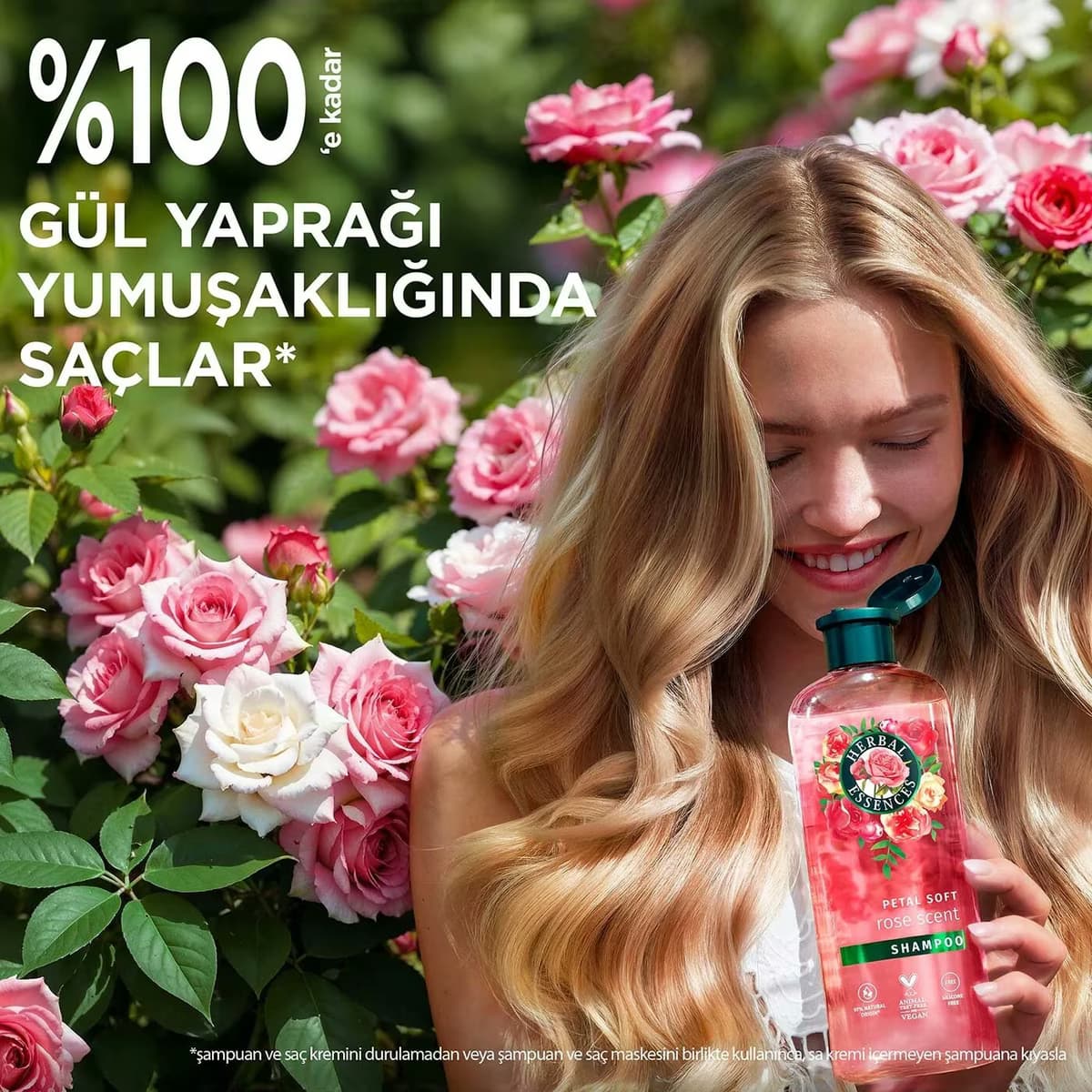 Herbal Essences Sıvı Saç Kremi Gül 145 ml 4