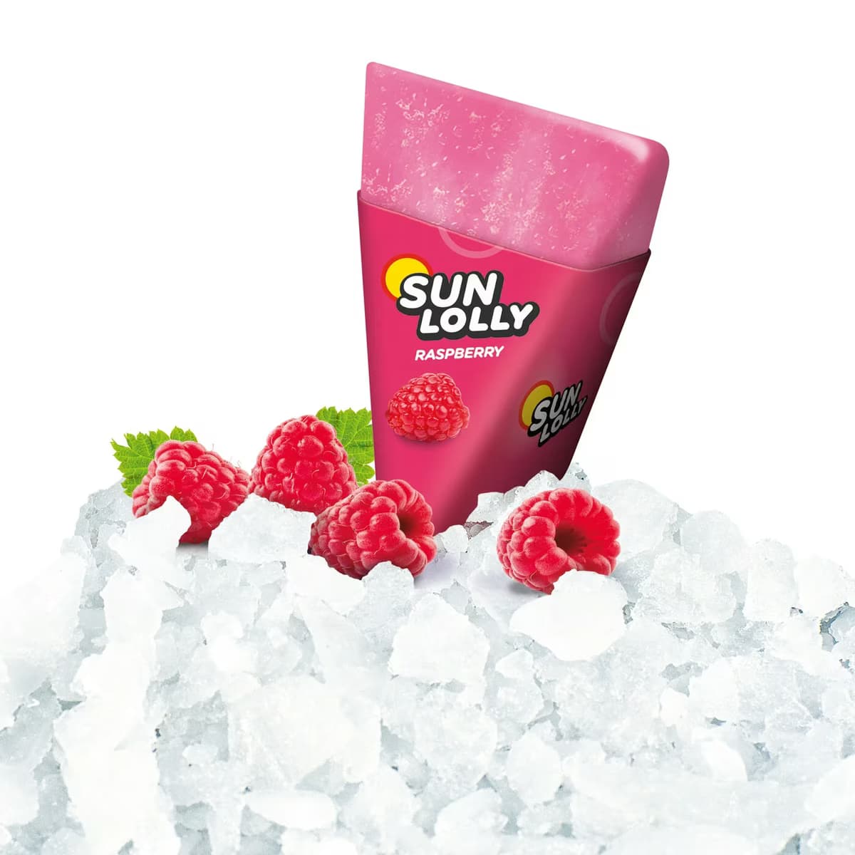 Sun Lolly Ahududu Aromalı Su Buzu 8x60 ml 2