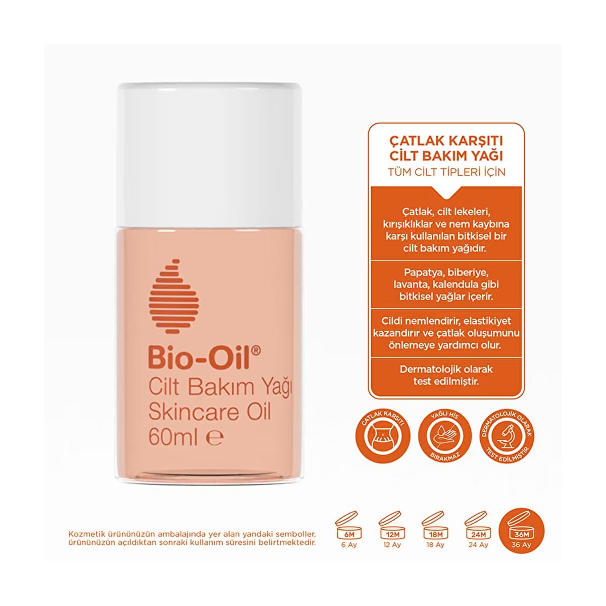 Bio-Oil Cilt Bakım Yağı 60 ml - Gratis 3