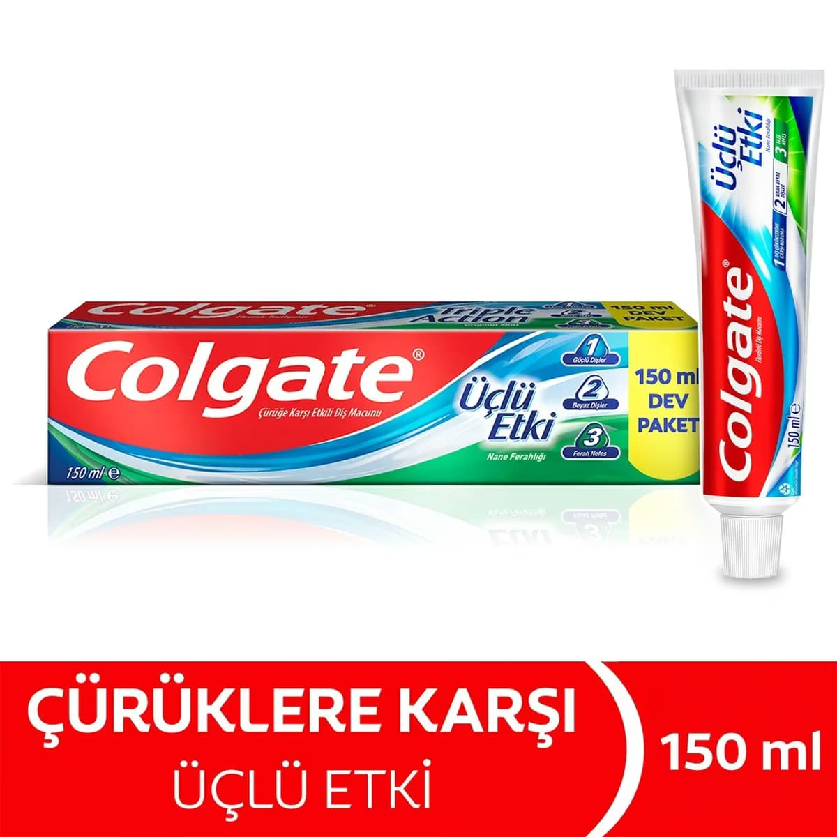 Colgate Diş Macunu Üçlü Etki 150 ml 2