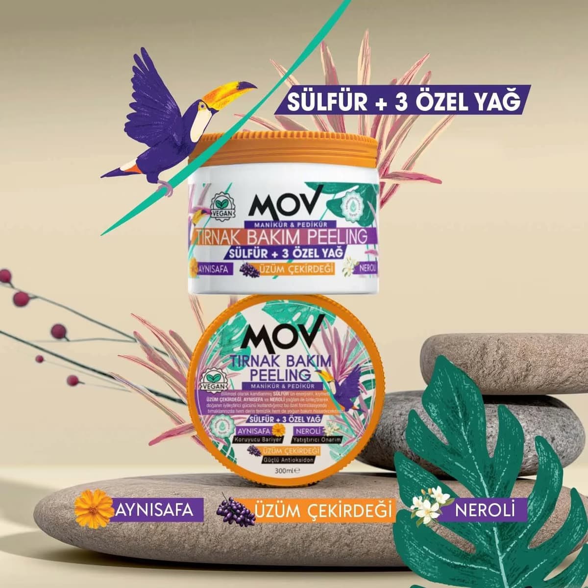 Mov Tırnak Bakım Peeling 4