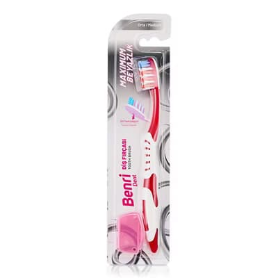 Benri Dent Diş Fırçası White (Orta) - Gratis