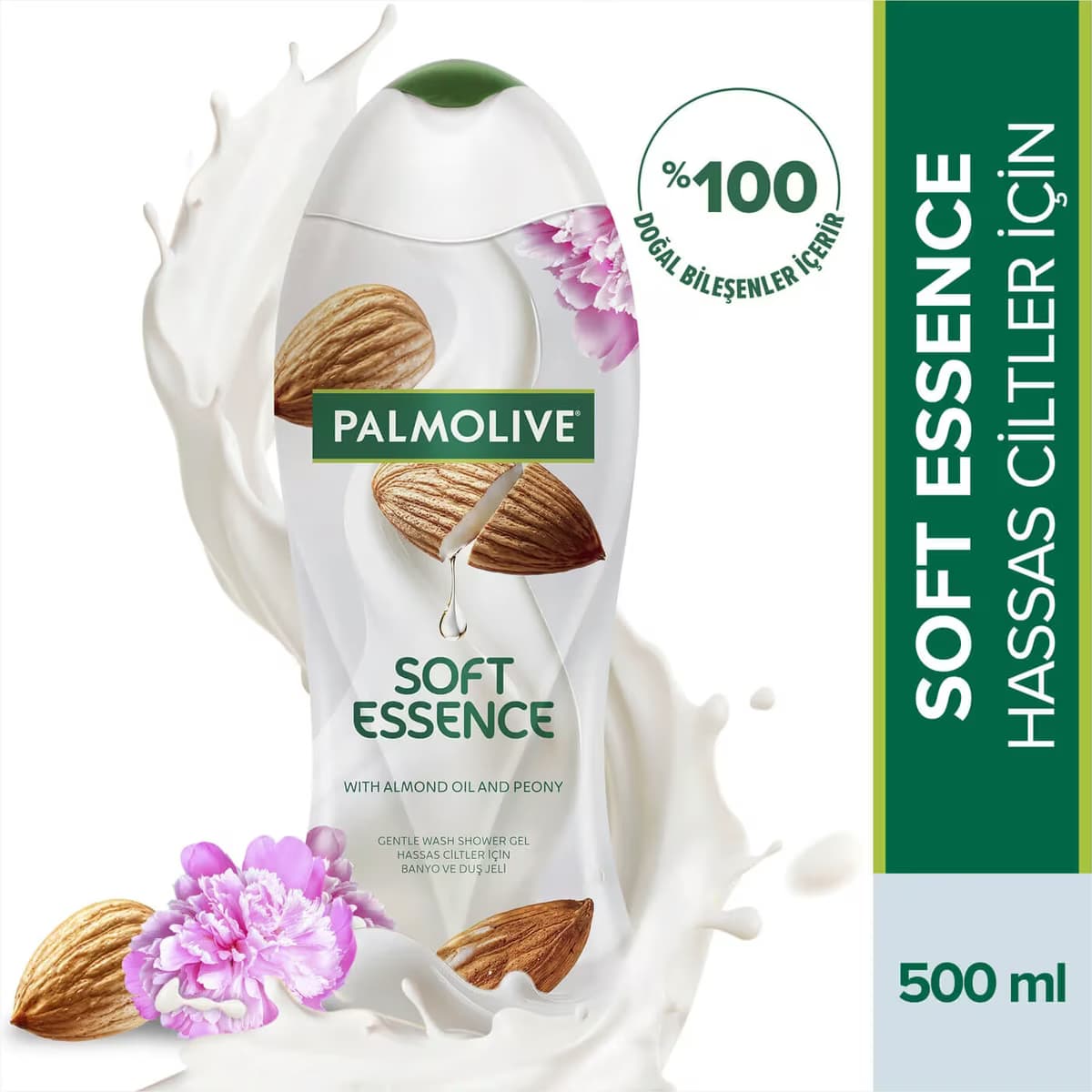 Palmolive Duş Jeli Soft Essence Badem 500 ml 2