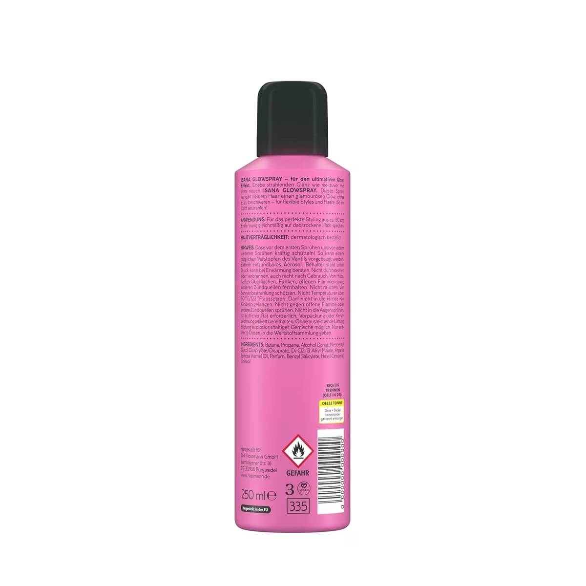 Isana OMG Glow Saç Spreyi 250 ml 2