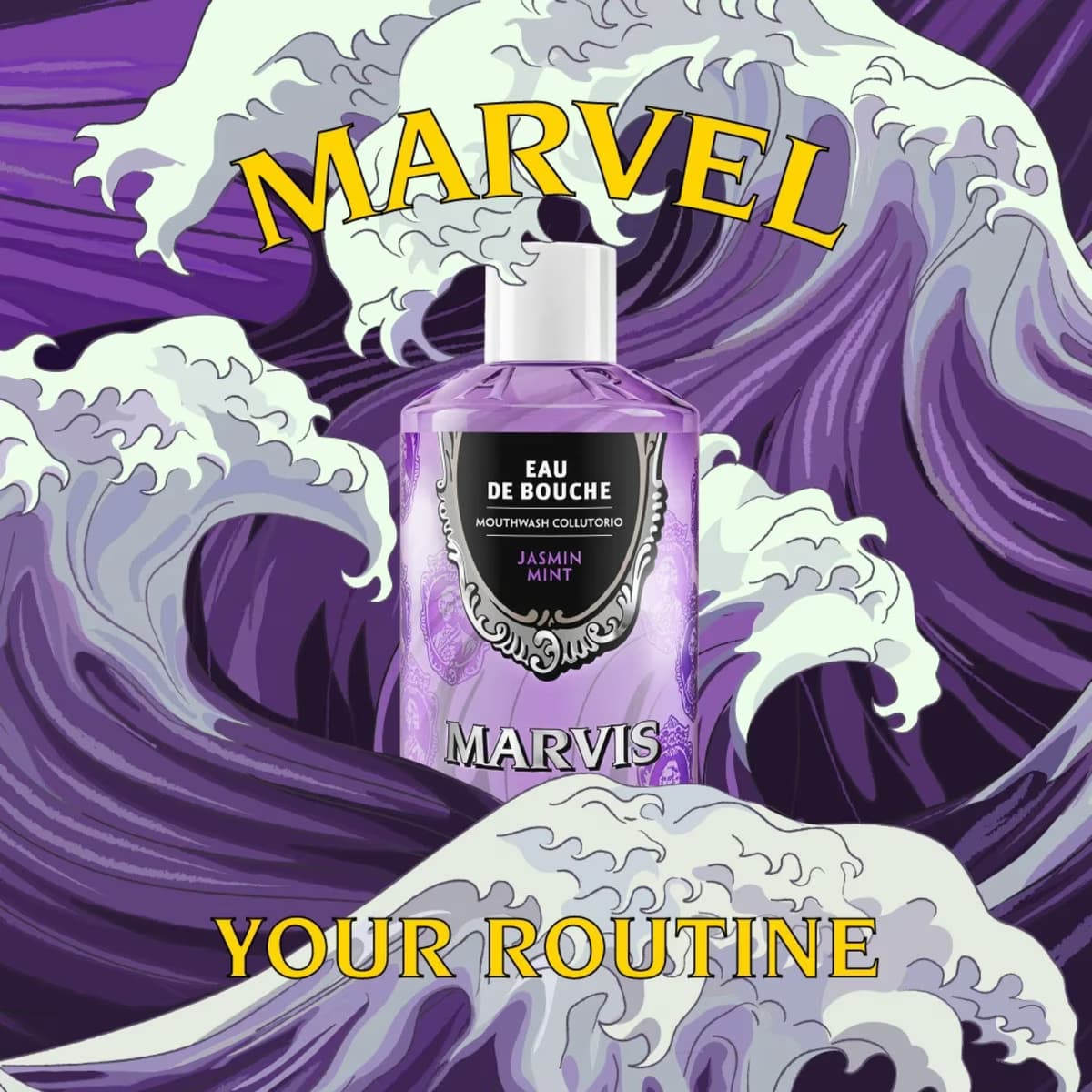 Marvis Ağız Bakım Suyu Jasmin Mint 400 ml 3