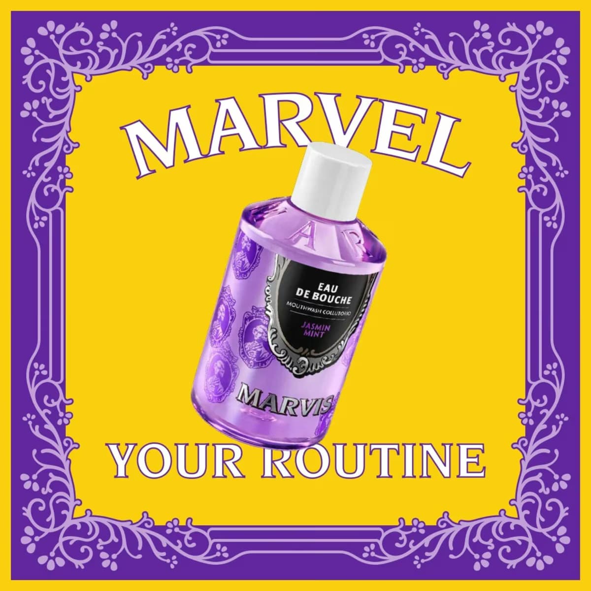Marvis Ağız Bakım Suyu Jasmin Mint 400 ml 4