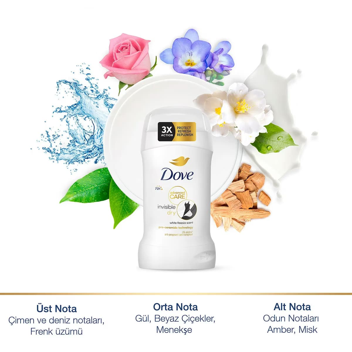 Dove Deo Stick Invisible Dry 50 ml 4