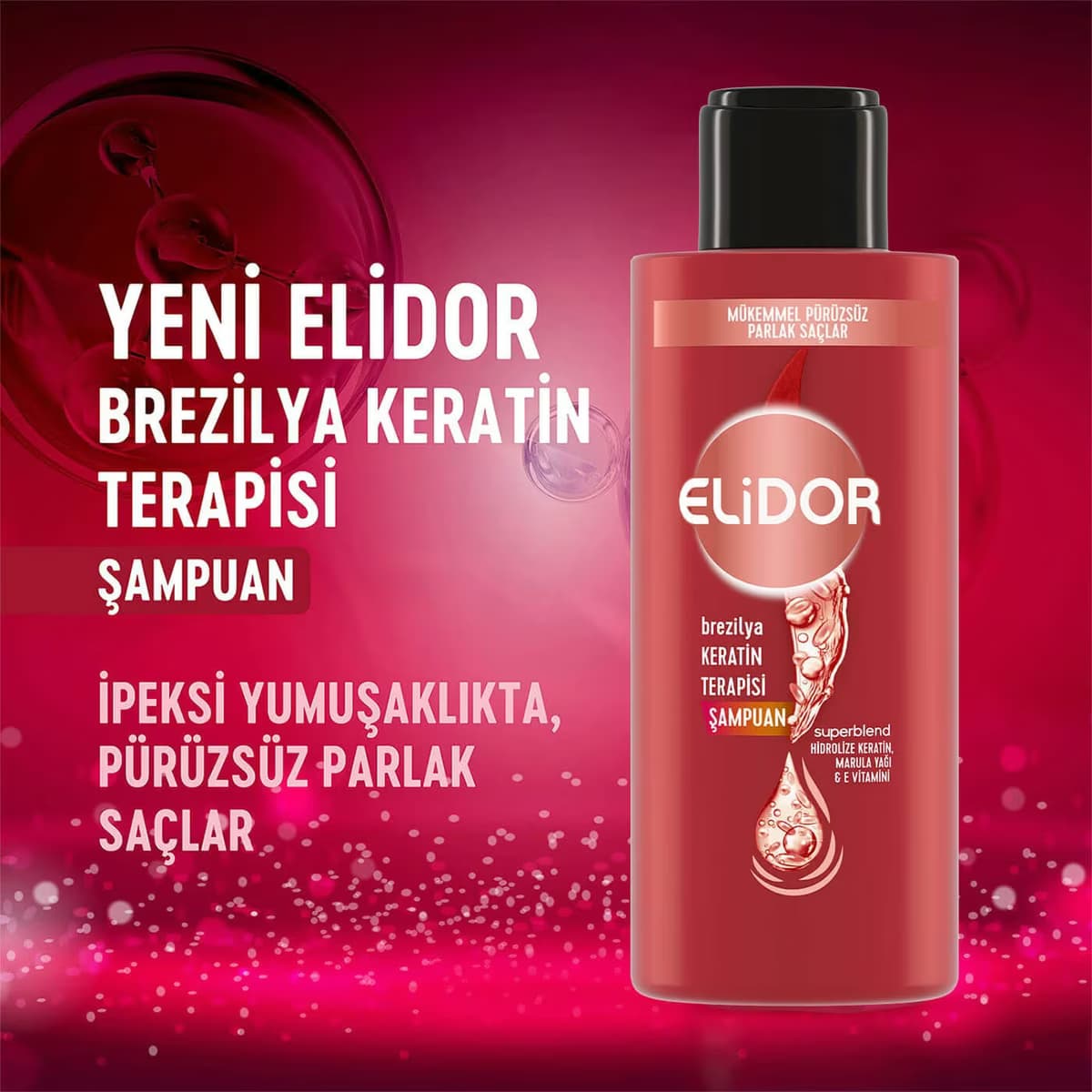 Elidor Şampuan Seyahat Boy Keratin 90 ml 3