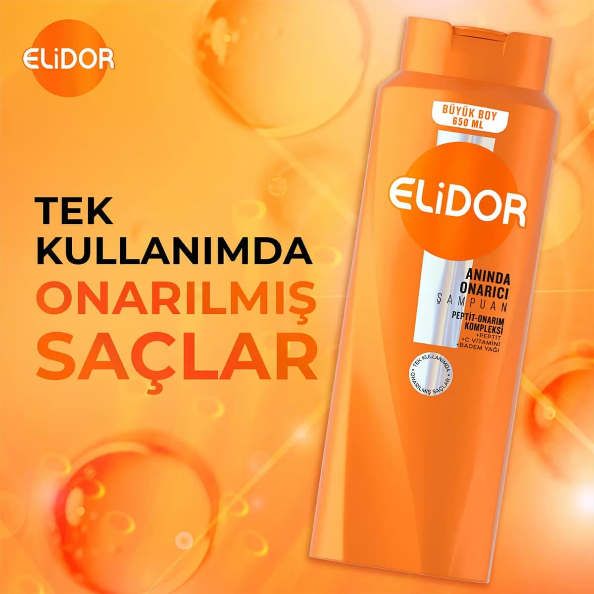 Elidor Şampuan Anında Onarıcı 650 ml 3