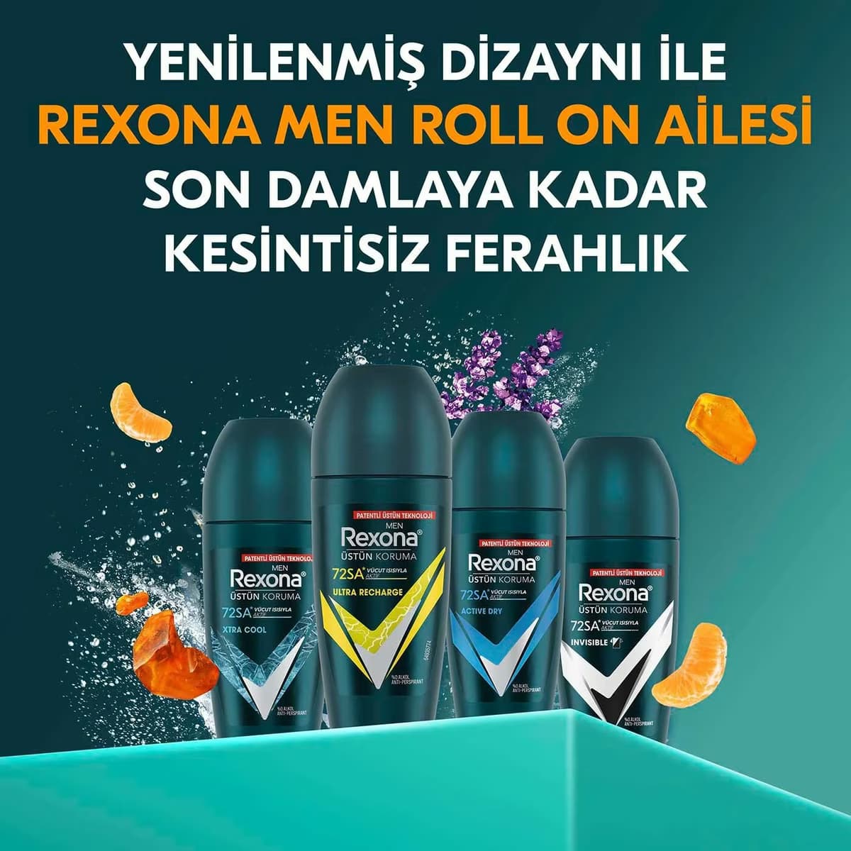 Rexona Men Deo Roll On Ultra Recharge 50 ml 3