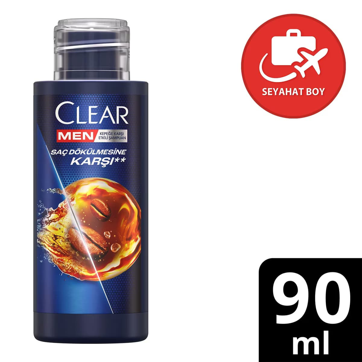 Clear Men Şampuan Saç Dökülmesine Karşı 90 ml 2