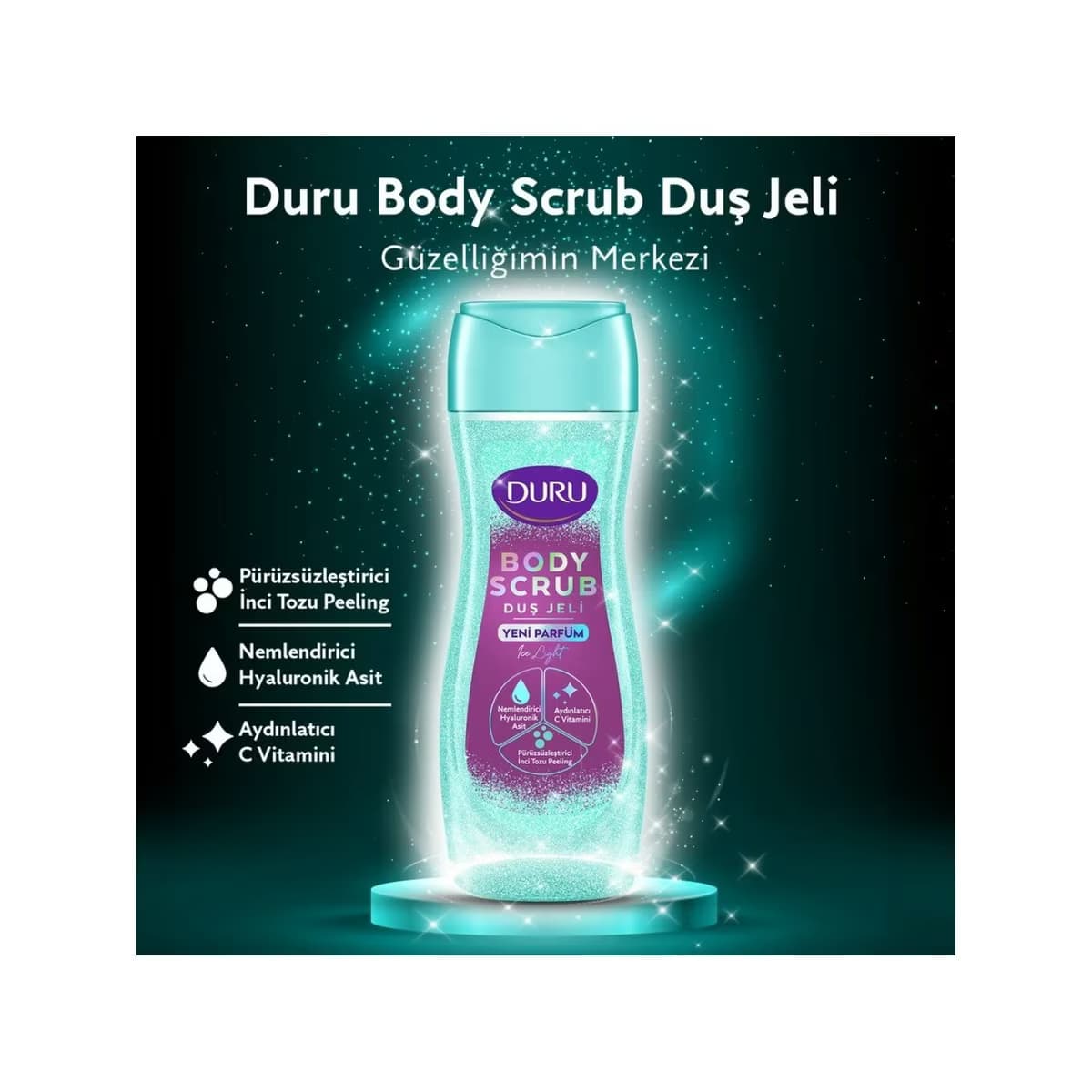 Duru Duş Jeli Body Scrub Ice Light 450 ml 2