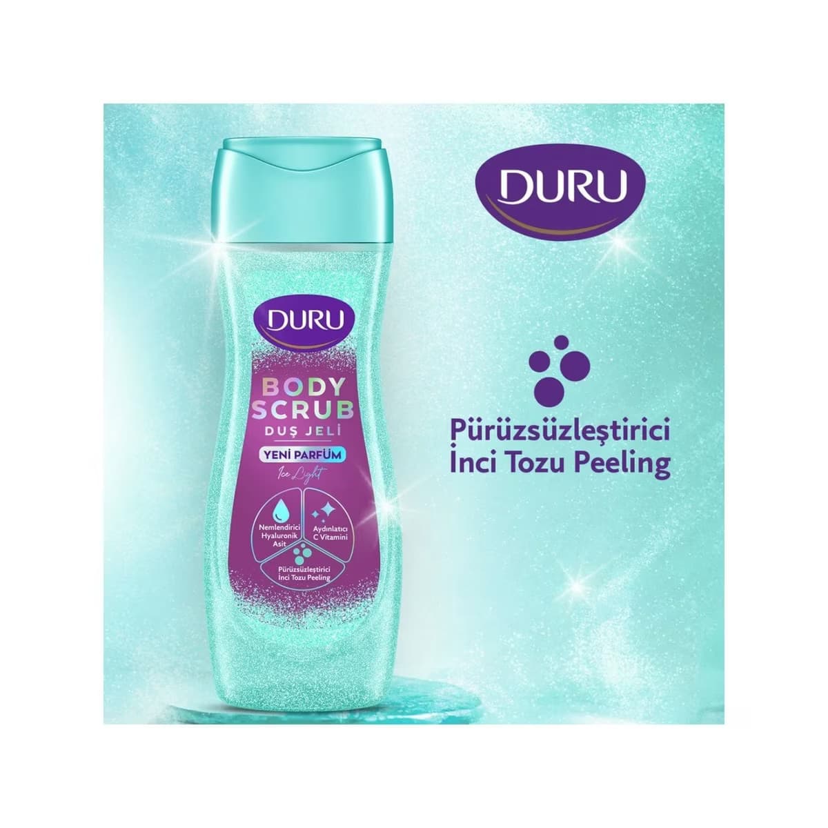 Duru Duş Jeli Body Scrub Ice Light 450 ml 3