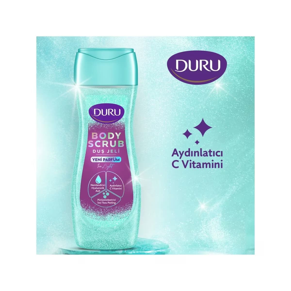 Duru Duş Jeli Body Scrub Ice Light 450 ml 4