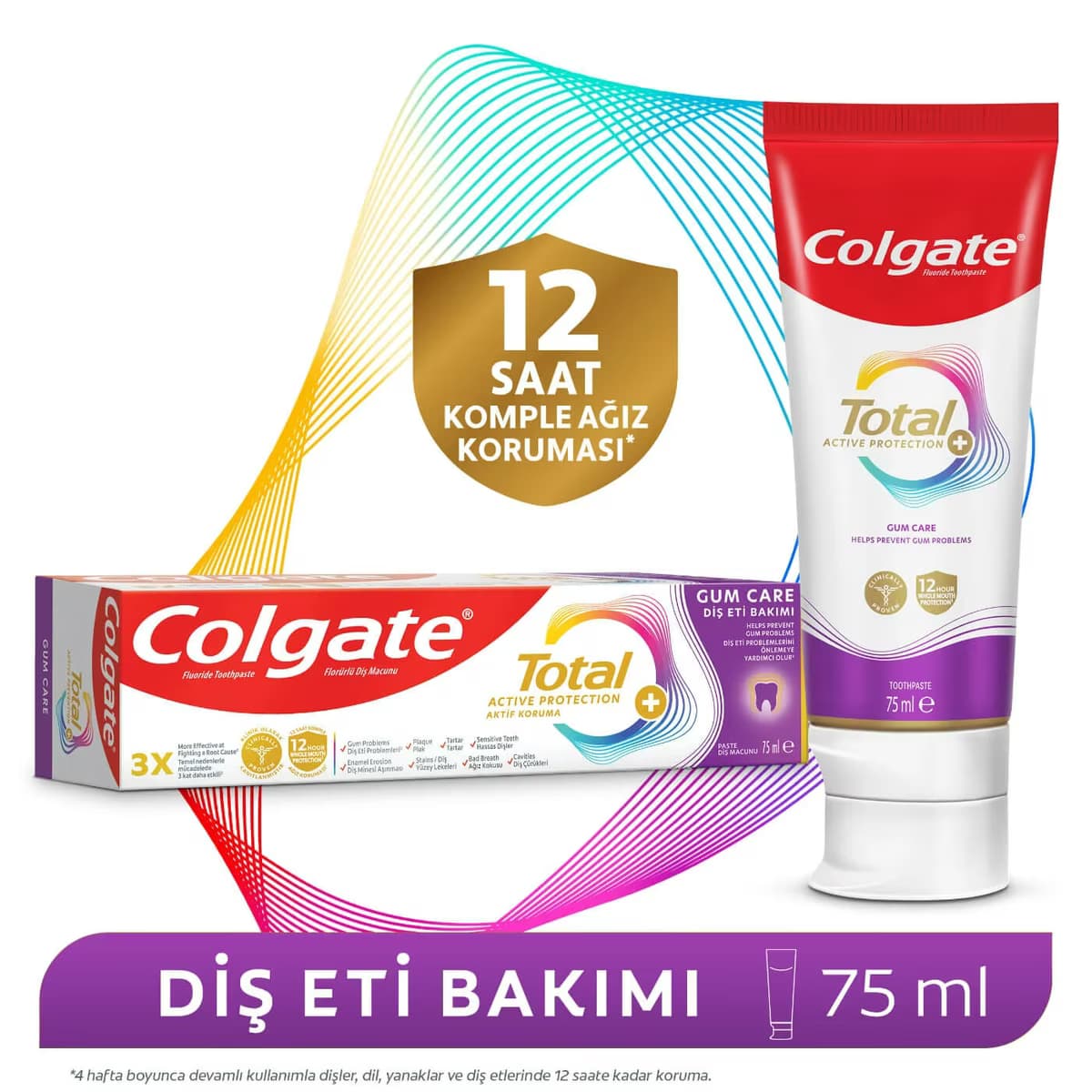 Colgate Diş Macunu Total Diş Eti Sağlığı 75 ml 2