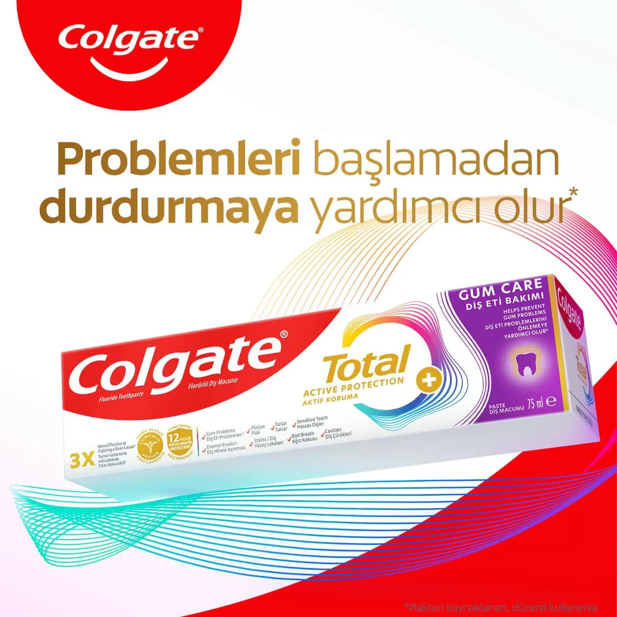 Colgate Diş Macunu Total Diş Eti Sağlığı 75 ml 4