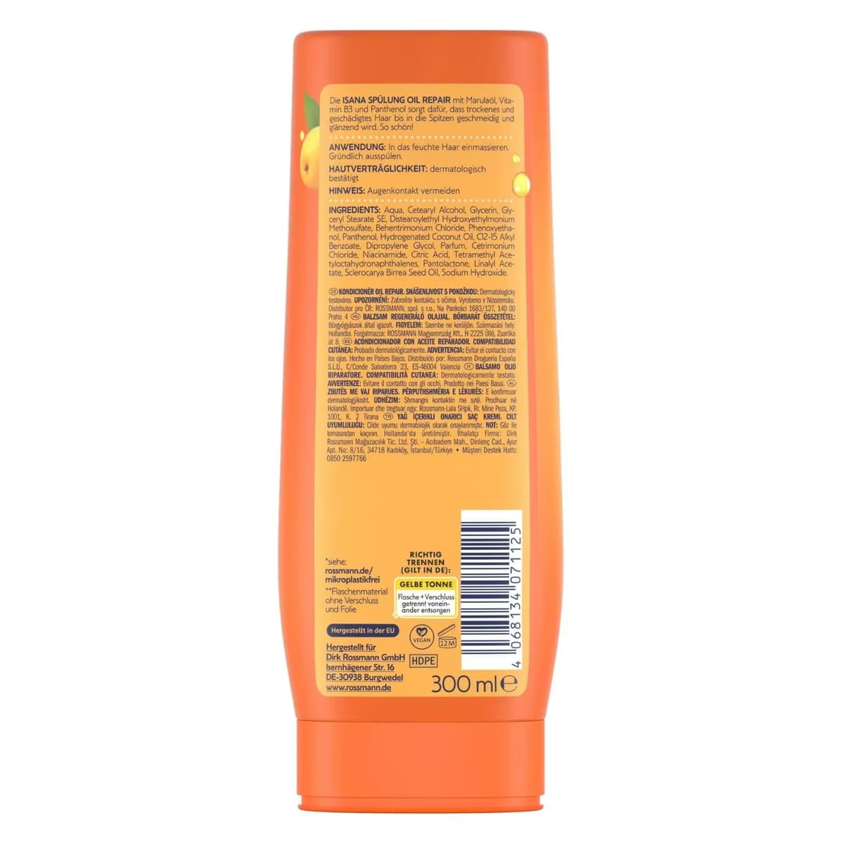 Isana Saç Kremi Marula Yağı 300 ml 2