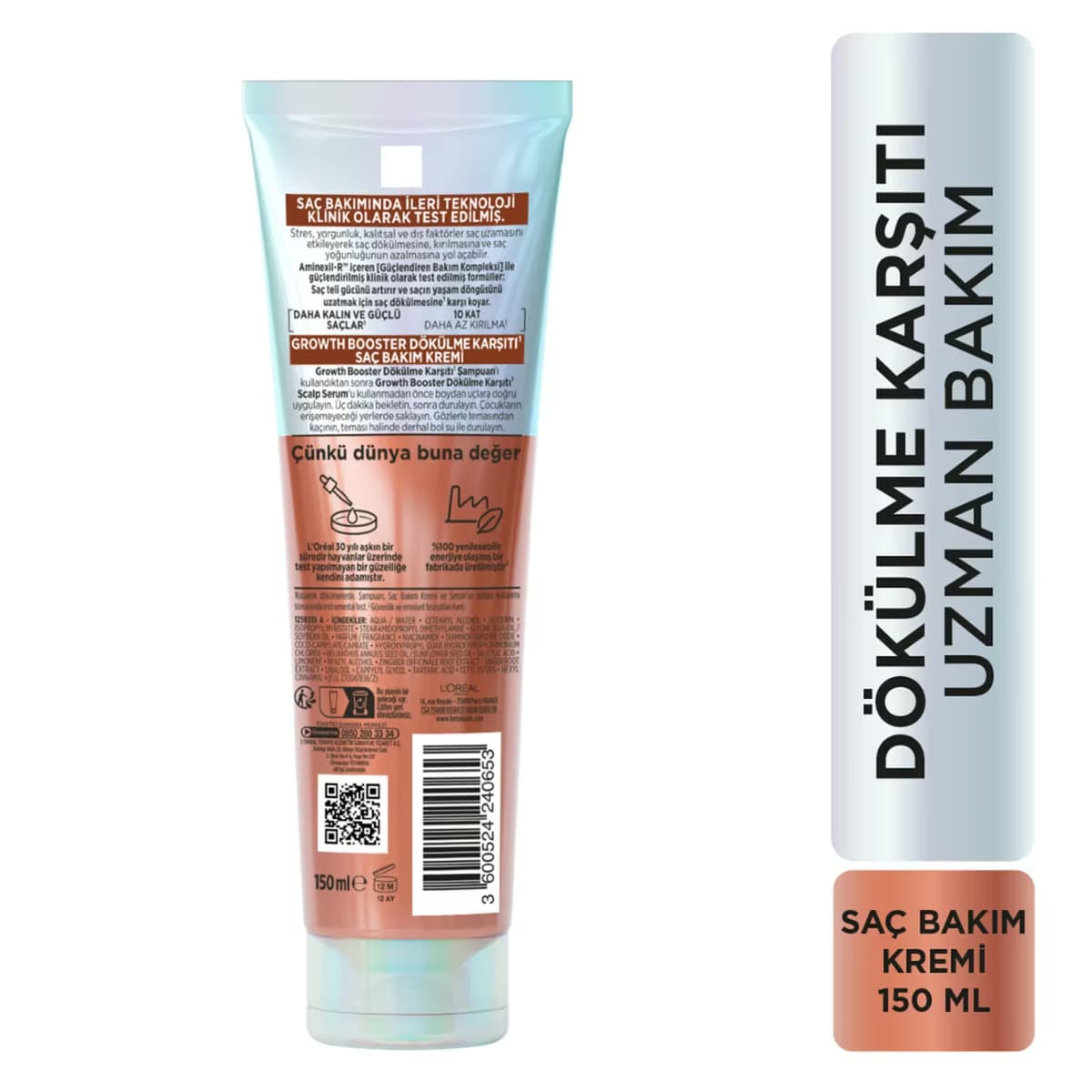 Elseve Saç Kremi Growth Booster 150 ml 4