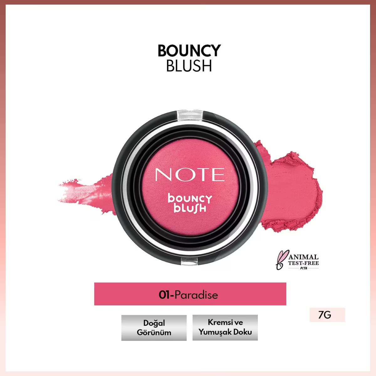 Note Allık Bouncy Blush 01 3