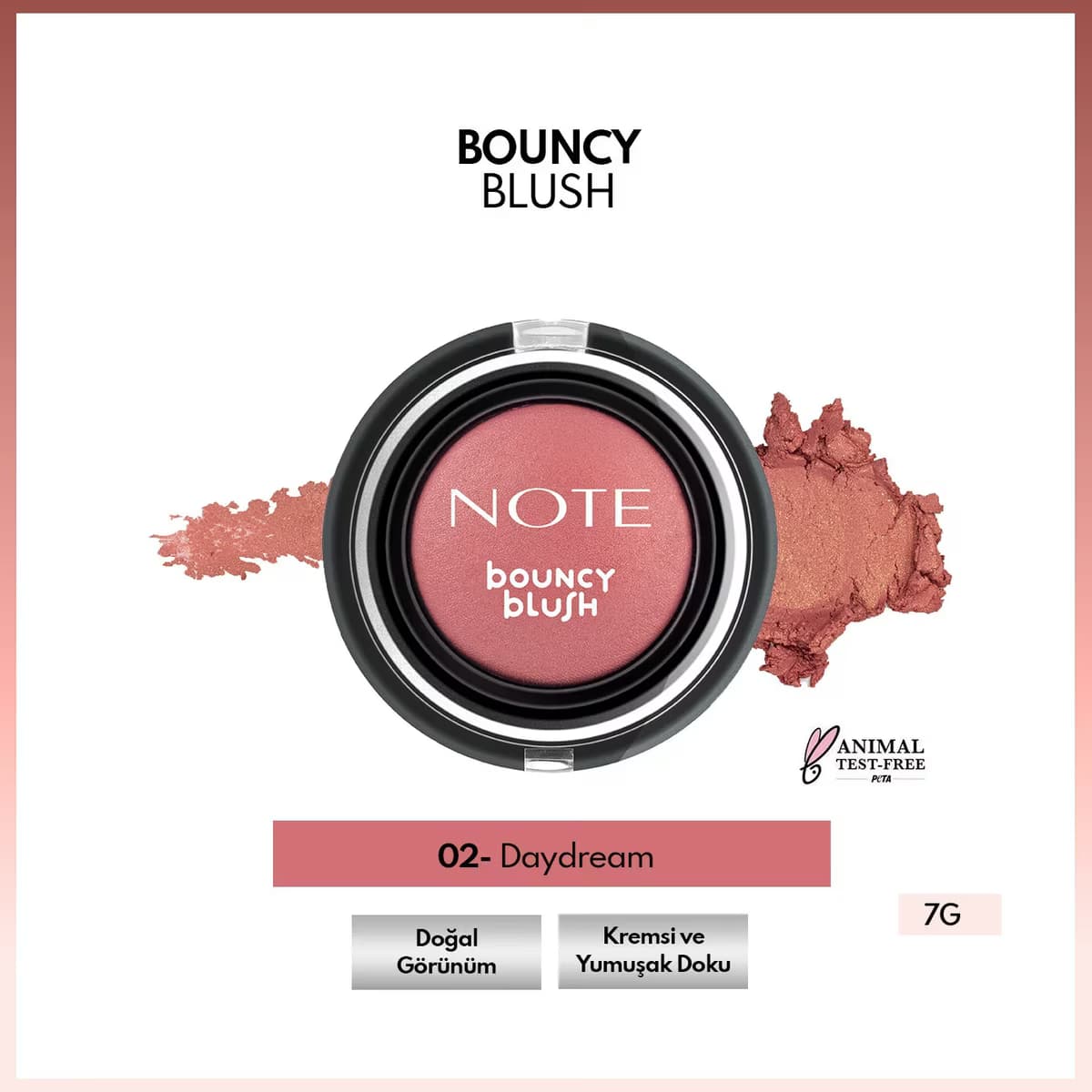 Note Allık Bouncy Blush 02 3