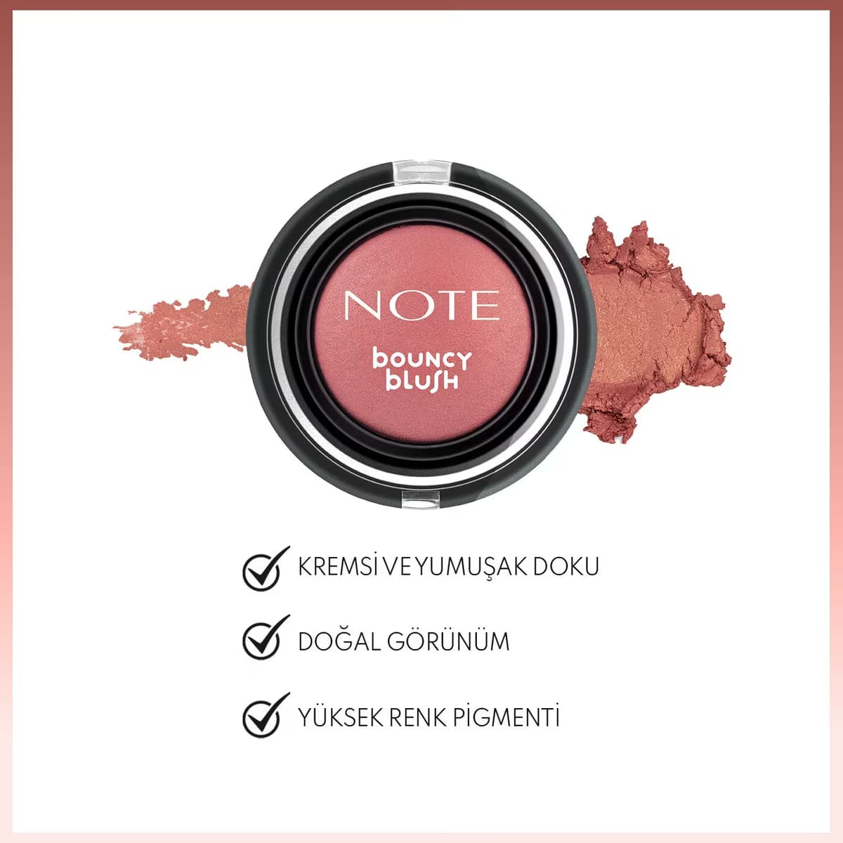 Note Allık Bouncy Blush 02 4