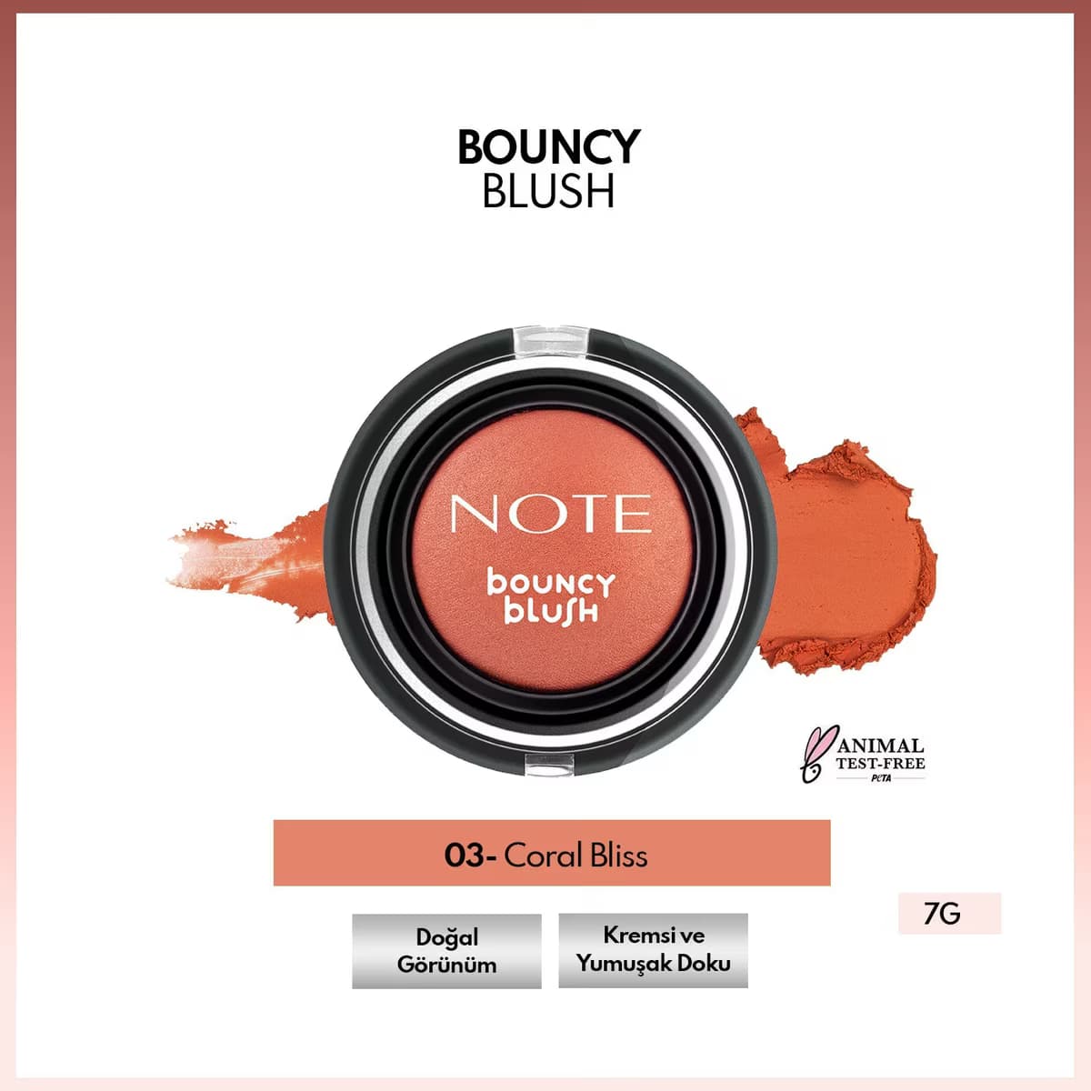 Note Allık Bouncy Blush 03 3