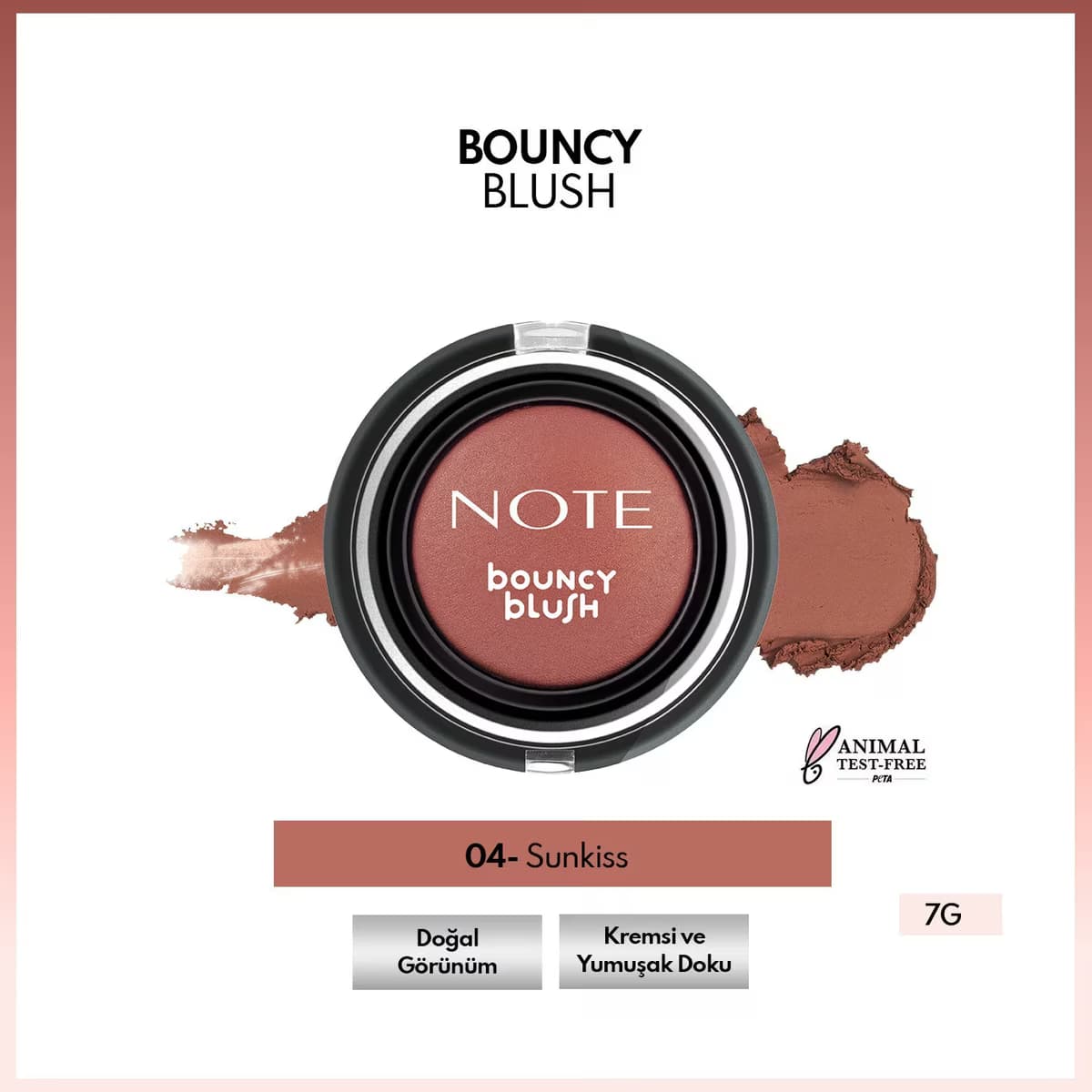 Note Allık Bouncy Blush 04 3