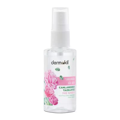 Dermokil Yüz Spreyi %100 Doğal Gül Suyu 50 ml