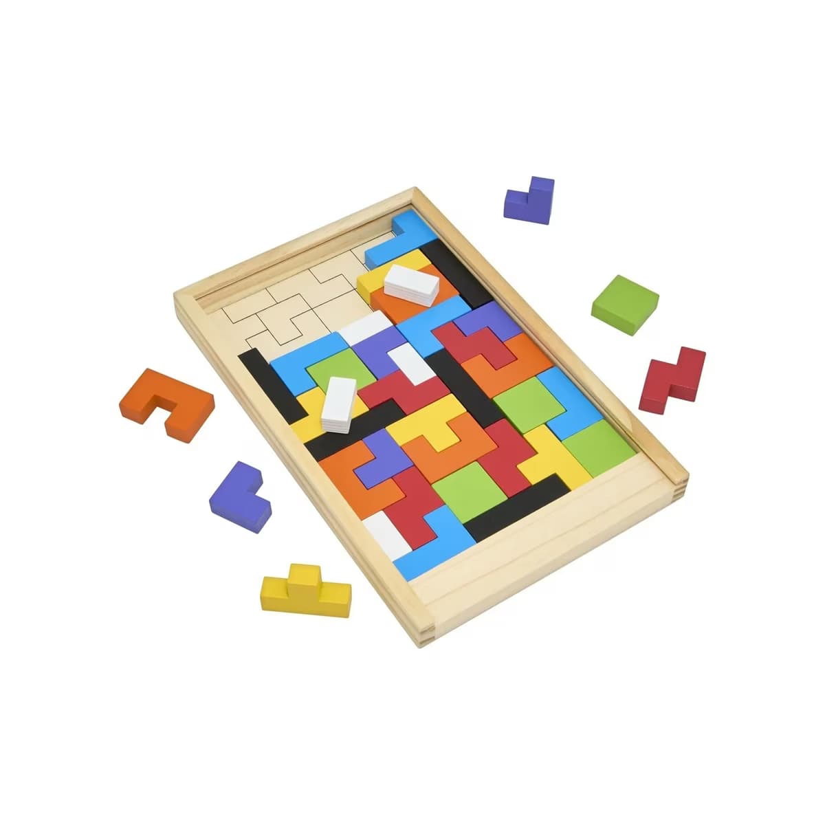 Ideenwelt Ahşap Puzzle 40 Blok 2