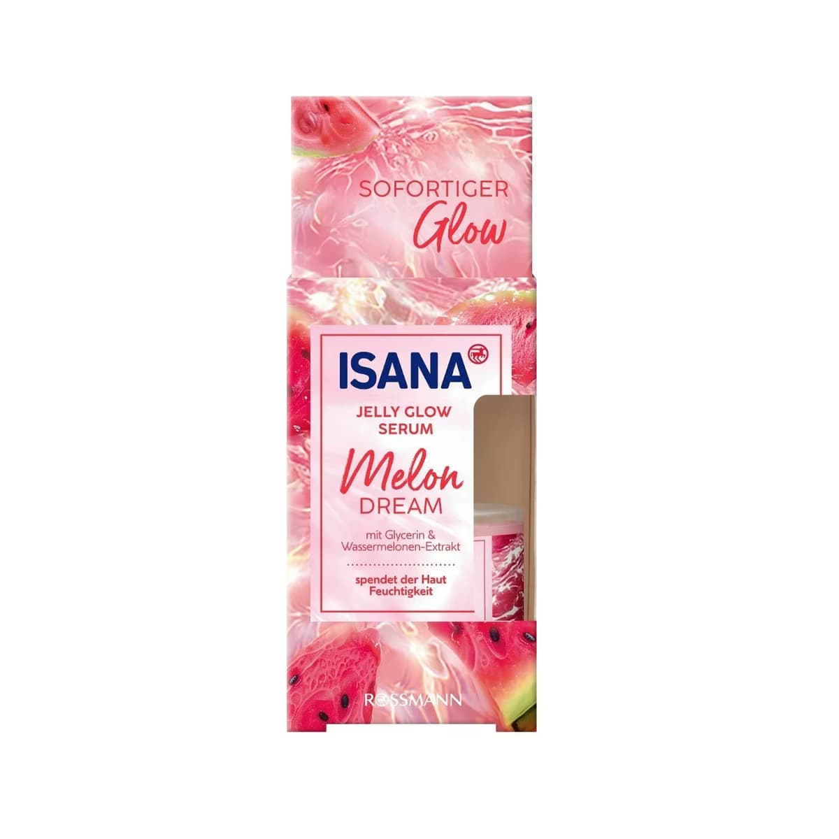 Isana Jelly Serum Glow Melon Dream 30 ml