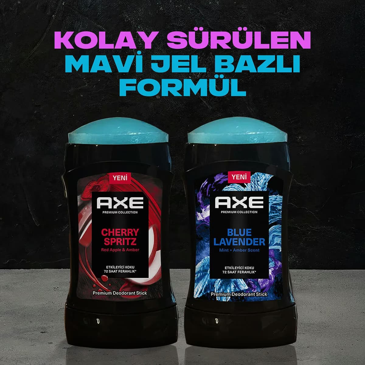 Axe Deo Stick Blue Lavender 50 ml 4