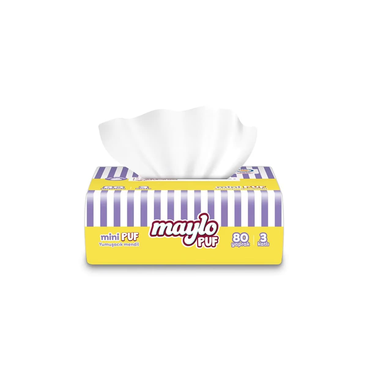 Maylo Mini Puf Mendil 80'li