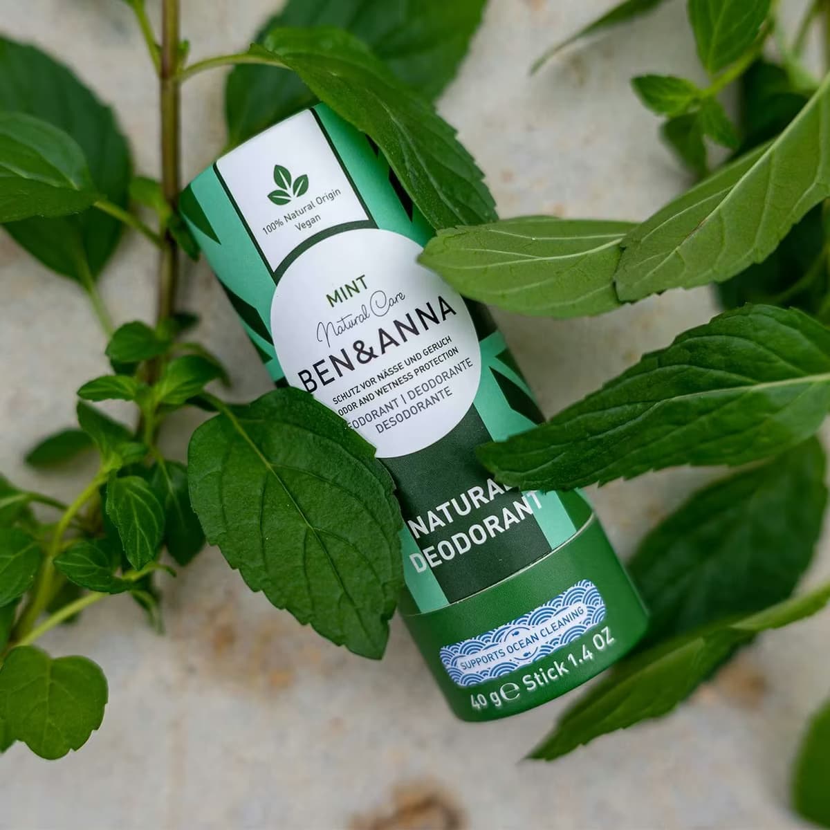 Ben & Anna Stick Deodorant Mint Natural 40 g 2