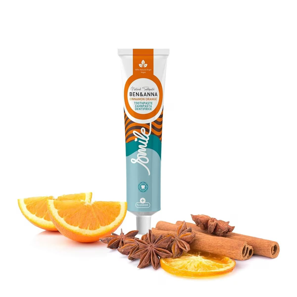 Ben & Anna Diş Macunu Cinnamon+Orange 75 ml 2