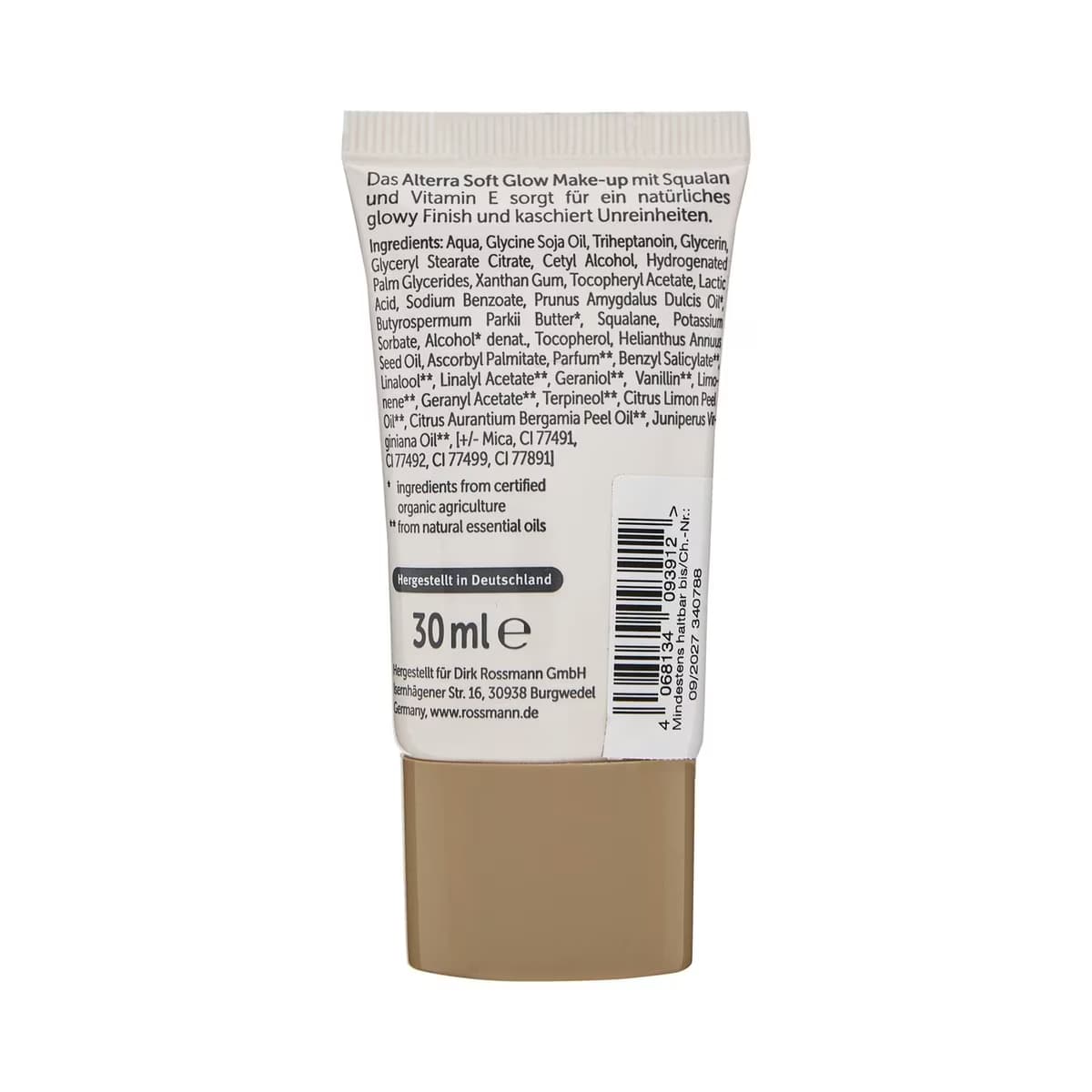 Alterra Fondöten Soft Glow No.02 Sand 2