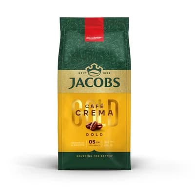 Jacobs Cafe Crema Çekirdek Kahve 500 gr