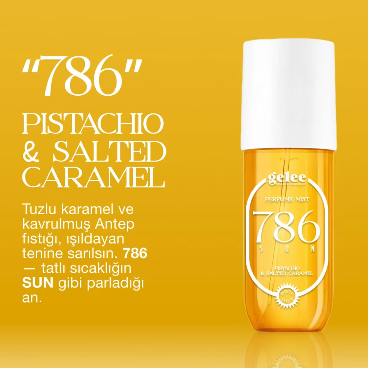 Gelee Body Mist 786 Sun 90 ml 3