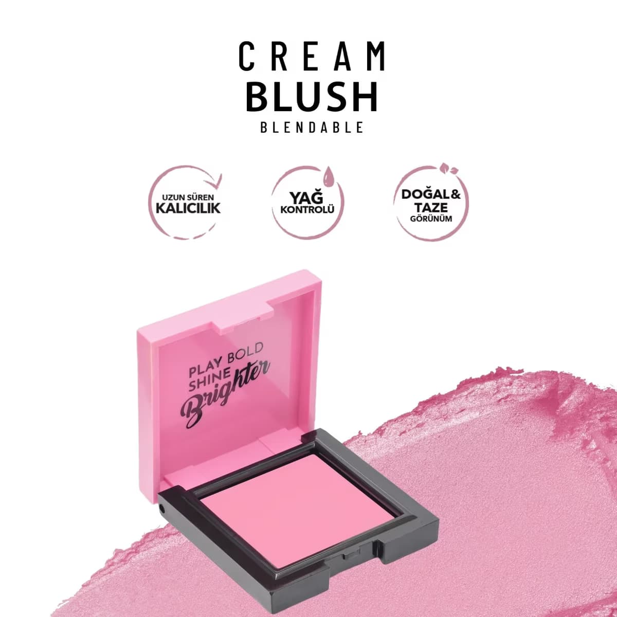 Pastel Allık Profashion Cream Blush 52 3