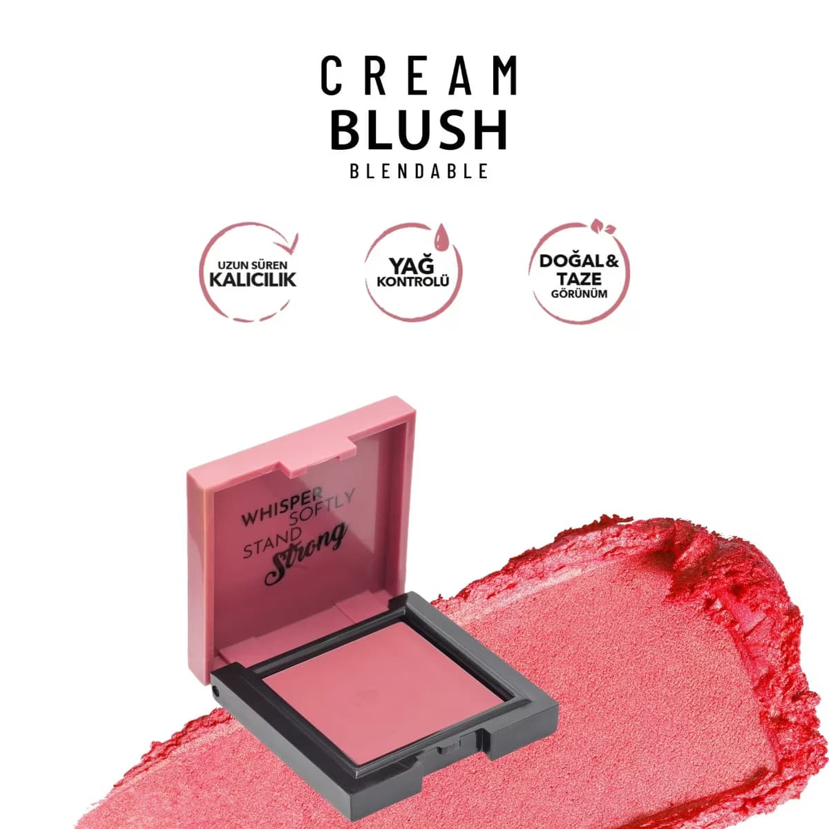 Pastel Allık Profashion Cream Blush 55 3