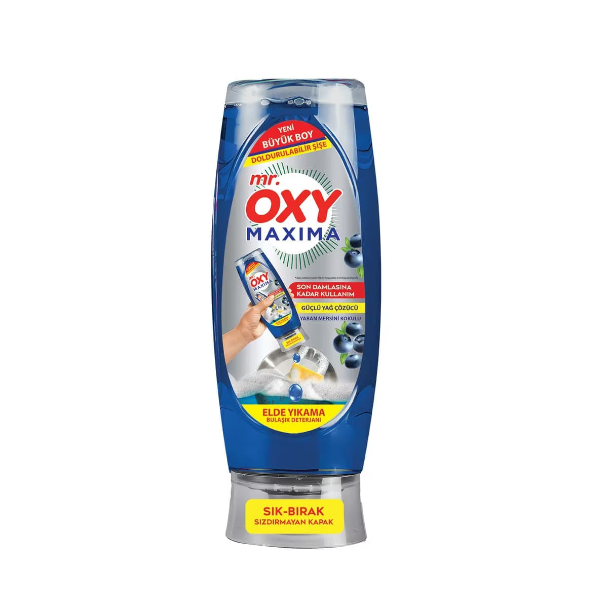 Mr Oxy Yaban Mersinli Bulaşık Deterjanı 650 ml